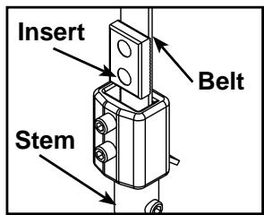 CYBEX INTERNATIONAL 11010_OVERHEAD PRESS - Belt Routing. - 2