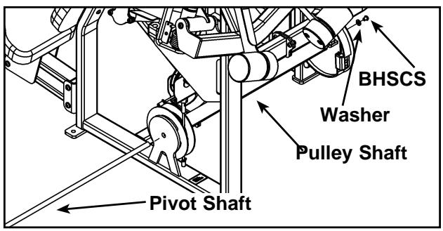 CYBEX INTERNATIONAL 11010_OVERHEAD PRESS - Remove shipping feet and remove the back shrouds. - 3