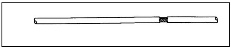 CYBEX INTERNATIONAL 11030_ROW - Replace all worn cables immediately. The following conditions may indicate a worn cable: - 1