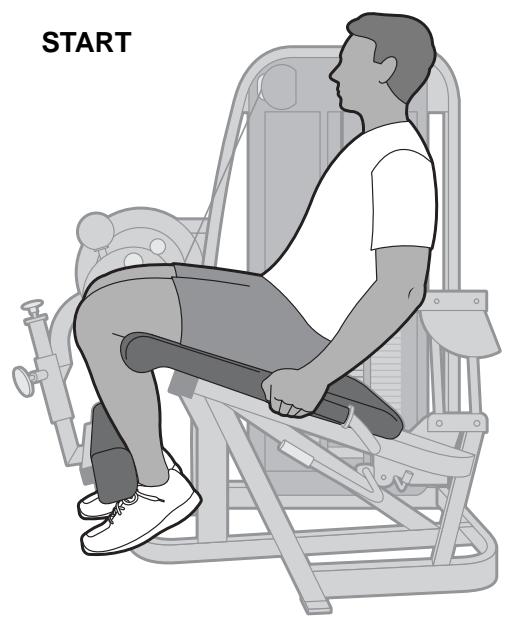 CYBEX INTERNATIONAL 11050_LEG EXTENSION - Instructions - 2