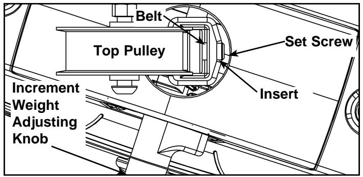 CYBEX INTERNATIONAL 11111_FLY-REAR DELT - Belt Routing. - 1