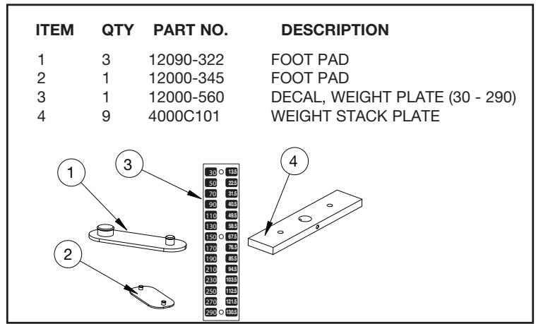 CYBEX INTERNATIONAL 12010 OVERHEAD PRESS - TOOLS REQUIRED - 1