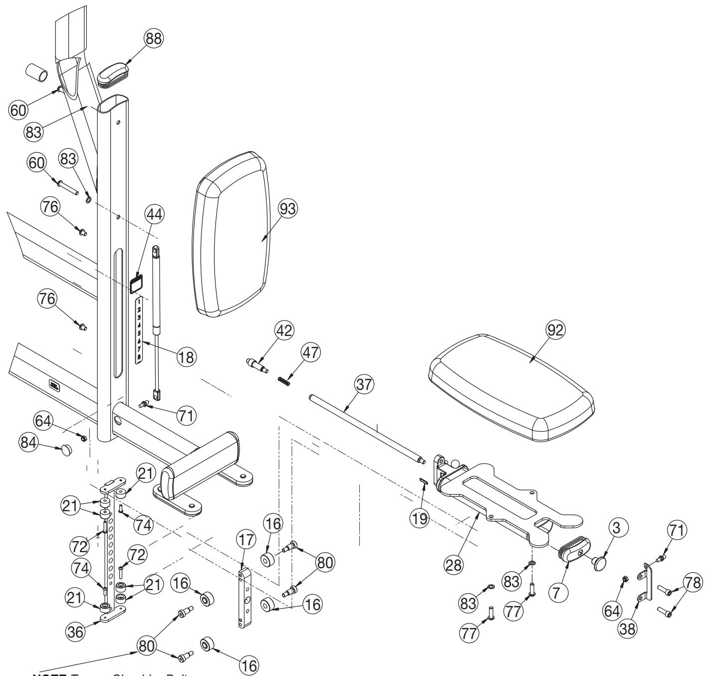 CYBEX INTERNATIONAL 12110 FLY - DESCRIPTION - 2