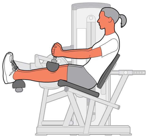 CYBEX INTERNATIONAL 13060 SEATED LEG CURL - Instructions - 2