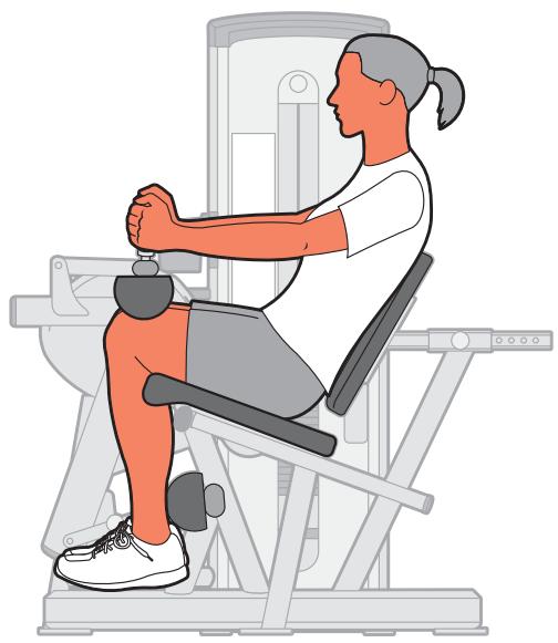 CYBEX INTERNATIONAL 13060 SEATED LEG CURL - Instructions - 3