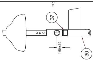 CYBEX INTERNATIONAL 13085 ARM EXTENSION - PART NO. - 7