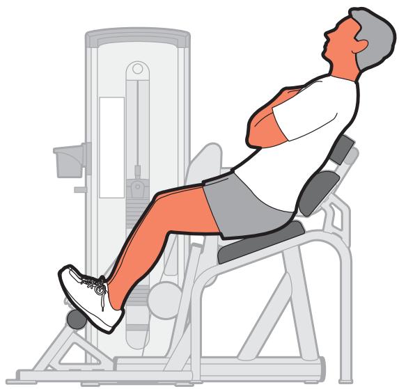 CYBEX INTERNATIONAL 13100 BACK EXTENSION - Instructions - 3
