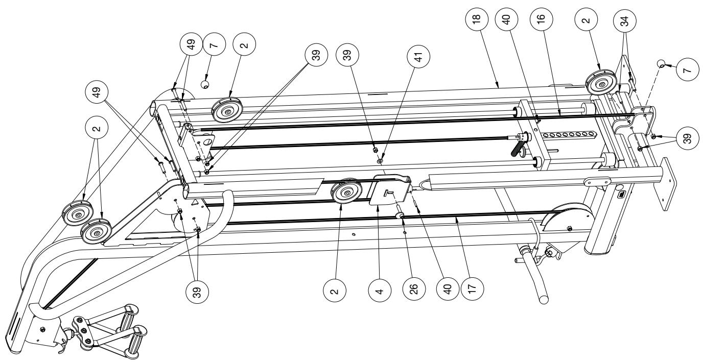 CYBEX INTERNATIONAL 13230 TRICEP-BICEP - PART NO. - 4