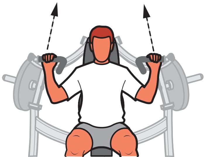 CYBEX INTERNATIONAL 16100 OVERHEAD PRESS - Instructions - 2