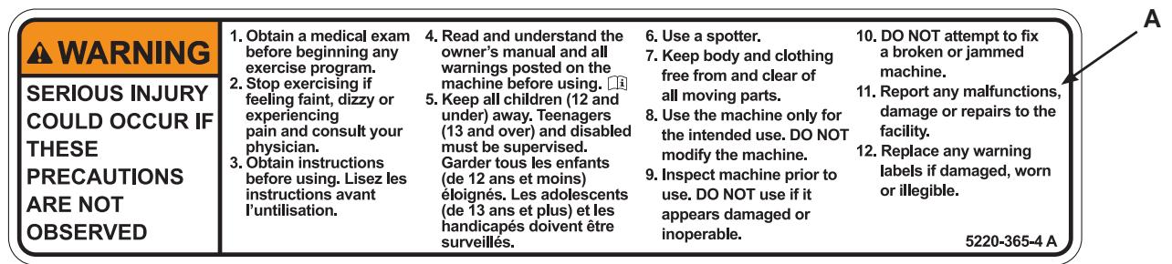 CYBEX INTERNATIONAL 16150 SQUAT PRESS - STANDARD COMPLIANCE: - 4