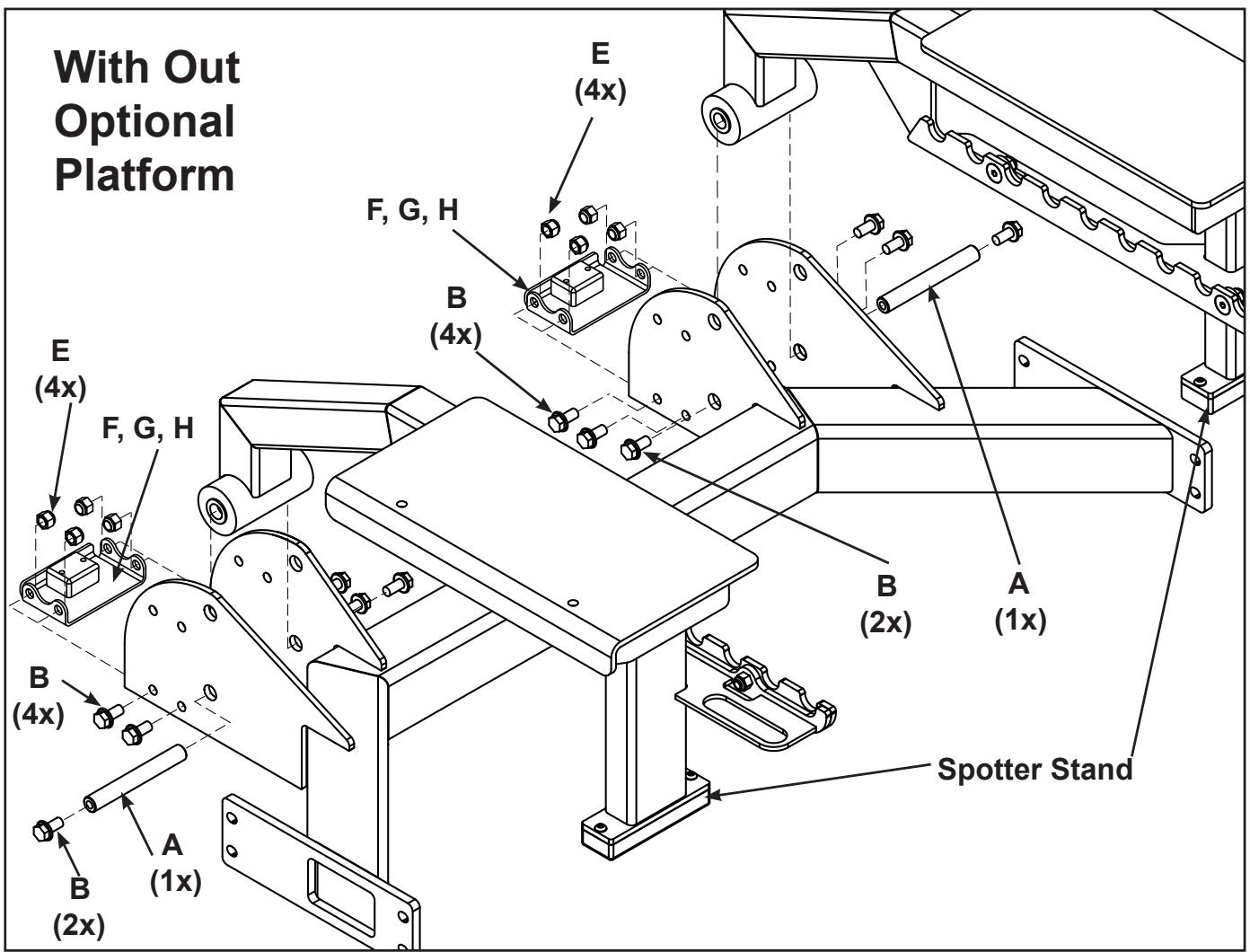 CYBEX INTERNATIONAL 19040_19050 POWERRACK - Total Weight and Size - 4