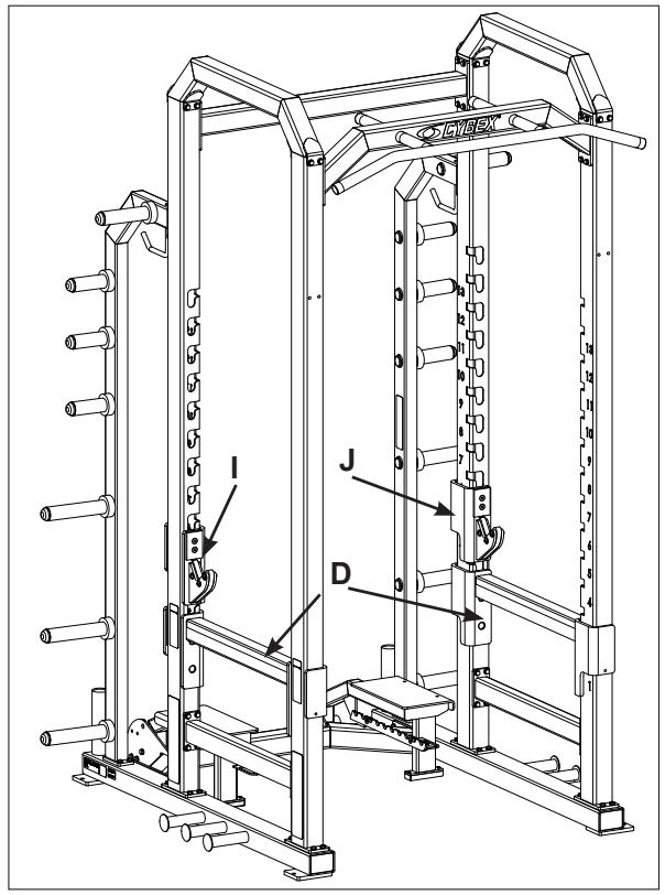 CYBEX INTERNATIONAL 19040_19050 POWERRACK - Total Weight and Size - 6