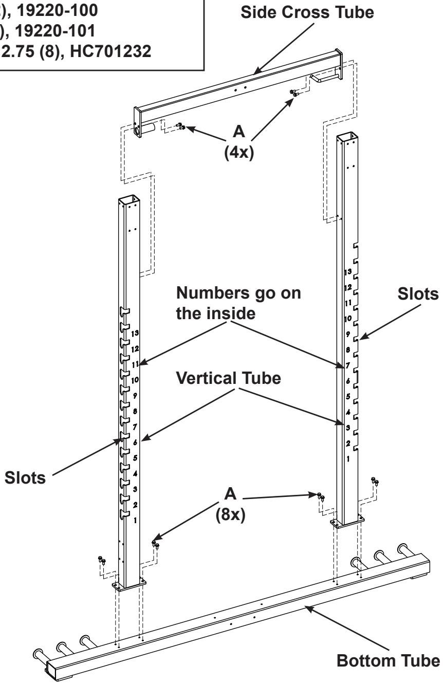 CYBEX INTERNATIONAL 19060_19070 COMBO RACK - Total Weight and Size - 3