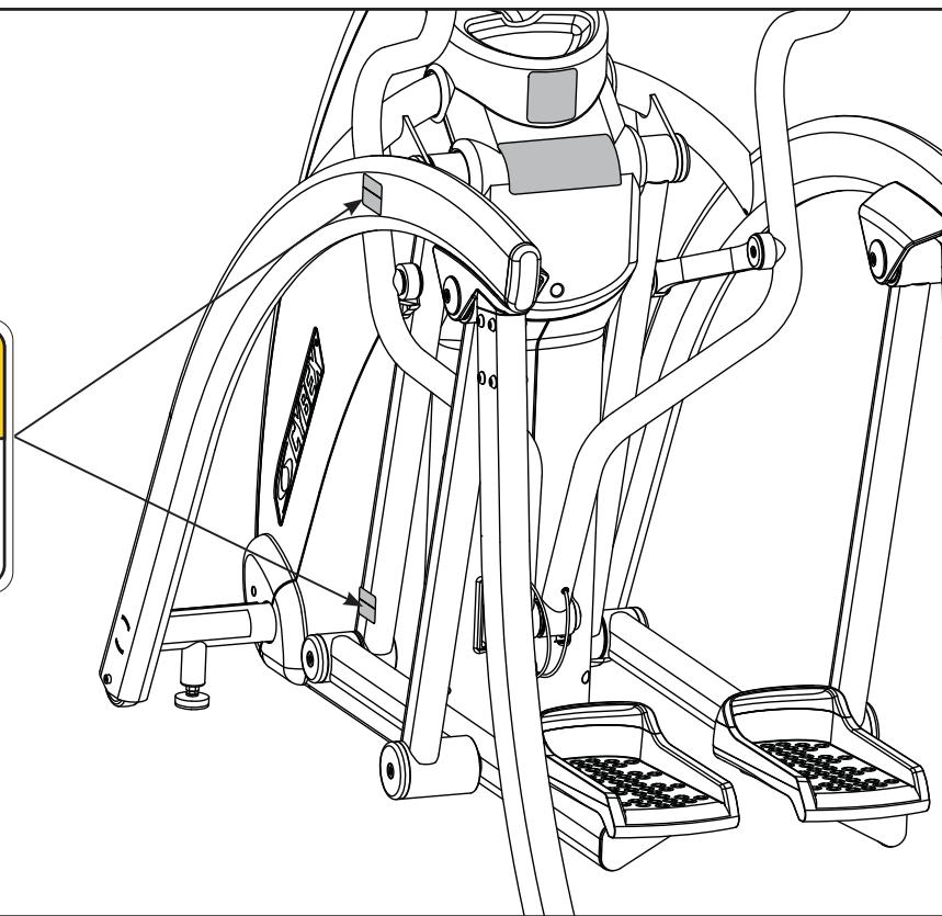 CYBEX INTERNATIONAL 425A ARC - WARNING - 4