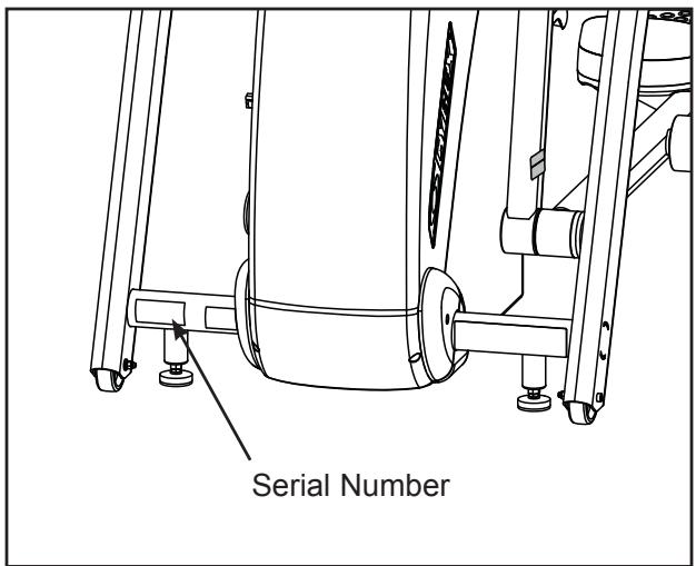 CYBEX INTERNATIONAL 425A ARC - Serial Number and Voltage - 1