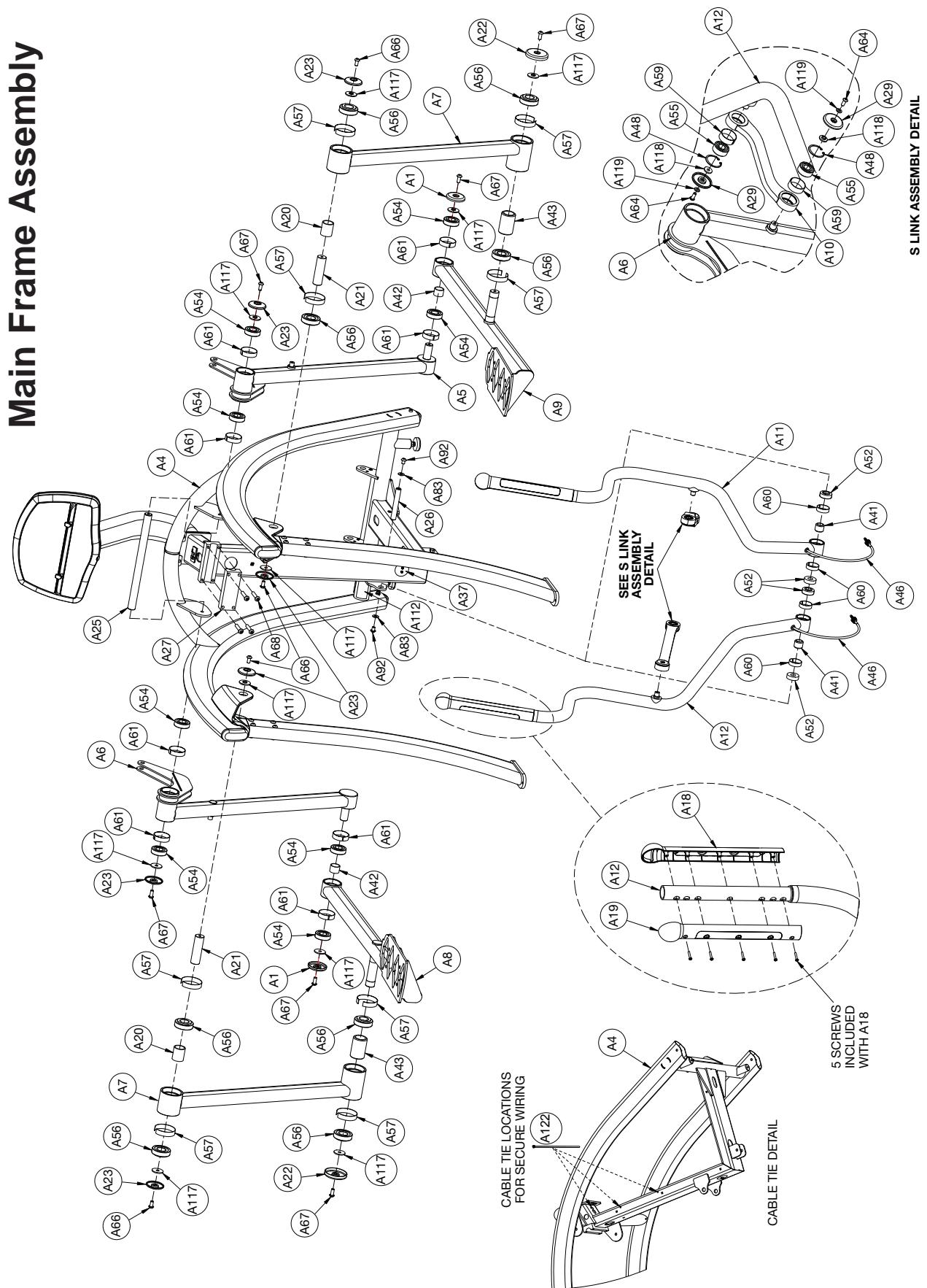 CYBEX INTERNATIONAL 425A ARC - CAUTION - 2