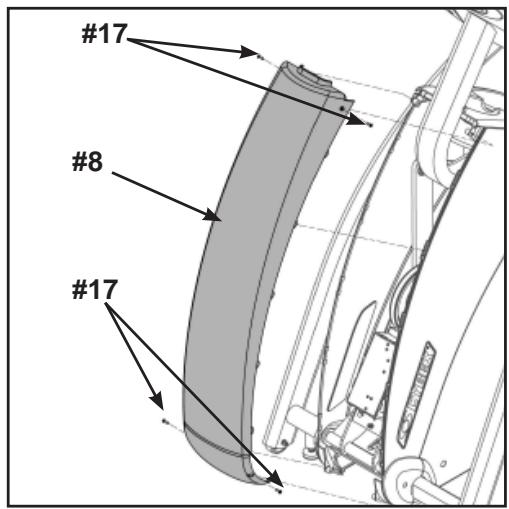 CYBEX INTERNATIONAL 425A ARC - Attach front cover. - 3