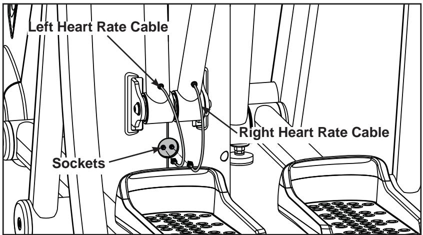 CYBEX INTERNATIONAL 425A ARC - Connect contact heart cables. - 1