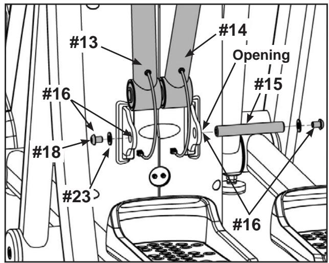 CYBEX INTERNATIONAL 425A ARC - Attach the handles. - 1