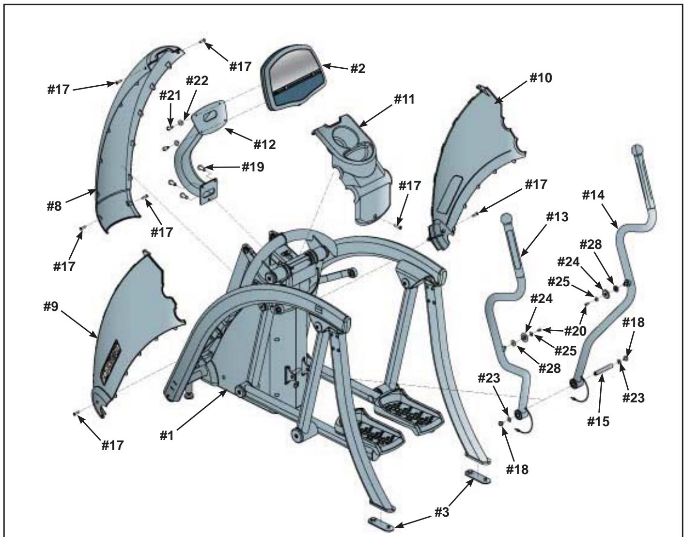 CYBEX INTERNATIONAL 425A ARC - Tools Required - 3