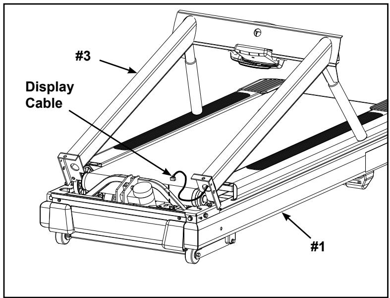 CYBEX INTERNATIONAL 425T TREADMILL - Install the upright assembly. - 1