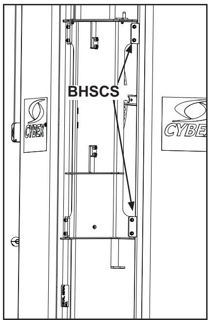 CYBEX INTERNATIONAL 8800 SERIES FUNCTIONAL TRAINER - Separate frame for 8800/8830 (If needed to fit thru doorway). - 3