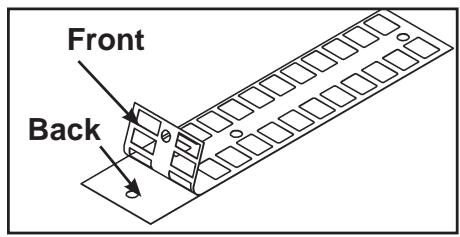 CYBEX INTERNATIONAL 8800 SERIES FUNCTIONAL TRAINER - Install weight plate decals. - 1