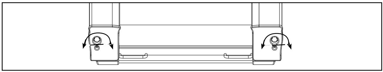CYBEX INTERNATIONAL PRO3 (550T) TREADMILL - Tension the belt. - 1