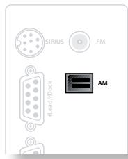 ARCAM AV888 - Connecting an aerial - 1