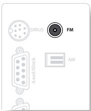 ARCAM AVR500 - Connecting an aerial - 1
