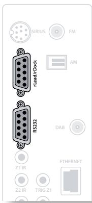 ARCAM FMJ AVR600 - Data connectors - 1