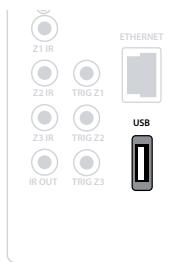 ARCAM FMJ AVR600 - USB connector - 1