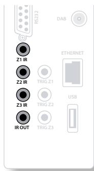 ARCAM FMJ AVR600 - Infra-red (IR) connectors - 1