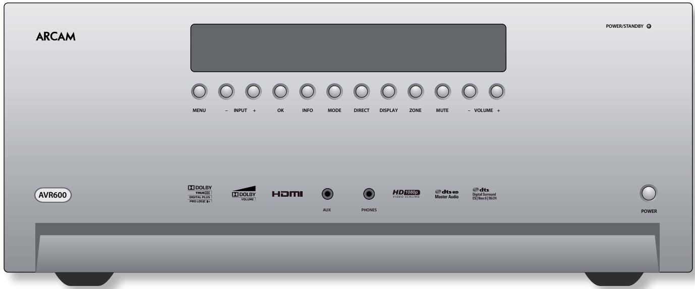 ARCAM FMJ AVR600 - before you begin… - 1