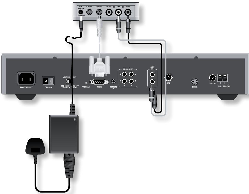 ARCAM FMJ T32 - rDock connection - 1