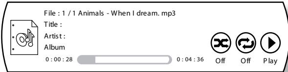ARCAM BDP100 - The Play Mode menu - 1