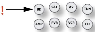 ARCAM BDP100 - Select the source key first - 1