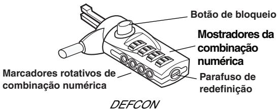 TARGUS NOTEBOOK SECURITY DEFCON - Definir a combinação numérica - 1