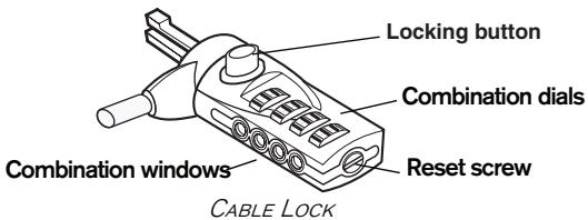 TARGUS NOTEBOOK SECURITY DEFCON - Setting the Combination - 1