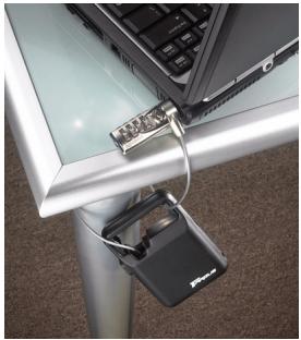 TARGUS NOTEBOOK SECURITY DEFCON - Fissaggio del DEFCON Lucchetto con cavo - 3
