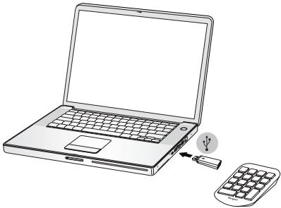 TARGUS WIRELESS NUMERIC KEYPAD - Connexion à un ordinateur - 1