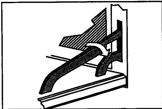 JUNO JEB5690E - Montage et démontage de la porte du four - 4