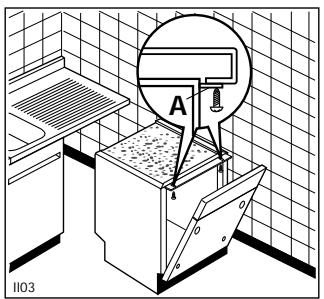 JUNO JSI3741B - Securing under a counter - 1