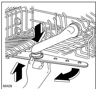 JUNO JSI3741S - The upper spray arm - 1