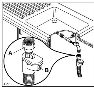 JUNO JSI3741W - Water Supply Connections - 1