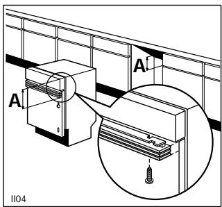 JUNO JSI3741W - Fitting the panel to the door - 1