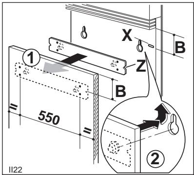 JUNO JSI4362B - Prepare the panel as follows: - 2