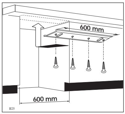 JUNO JSI4362S - Fitting the vapour protection - 1
