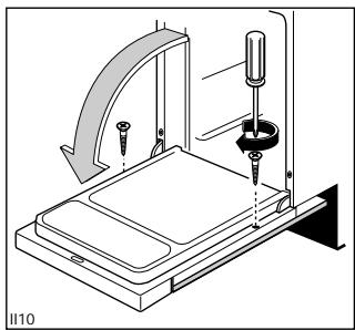 JUNO JSI5461W - Fitting the panel to the door - 3