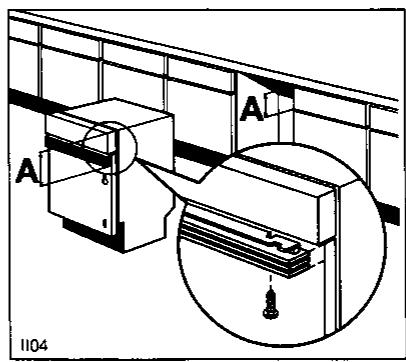 JUNO JSI5462W - Prepare the panel as follows: - 1